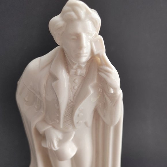 Vintage German Taube Porcelain Victorian Courting Bowing Male Figurine - Picture 3 of 10